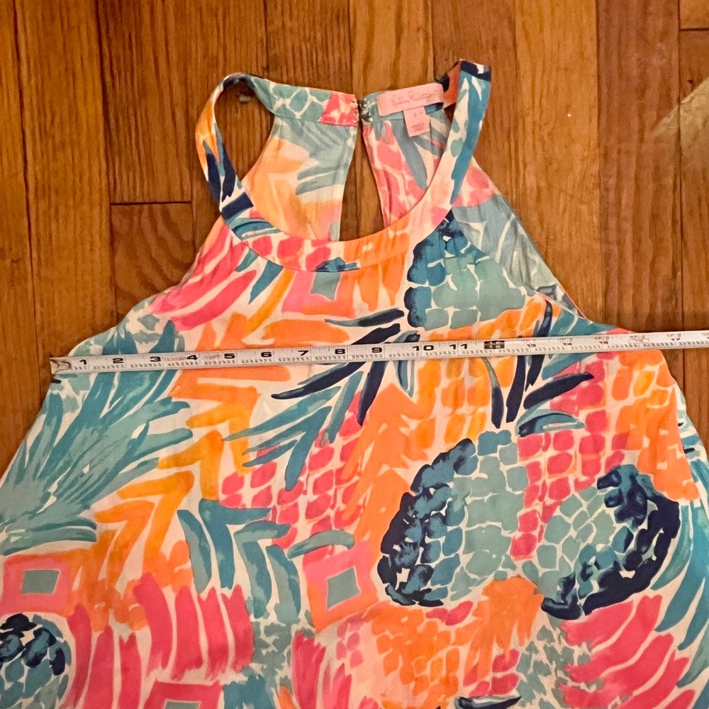 Lilly Pulitzer Pink and Blue Kids Romper - Picture 7 of 17